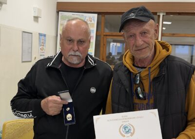 Odovzdávanie ocenenia MsO SRZ BA V